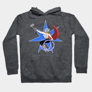 Lady Thor In Lightning Chair Hoodie